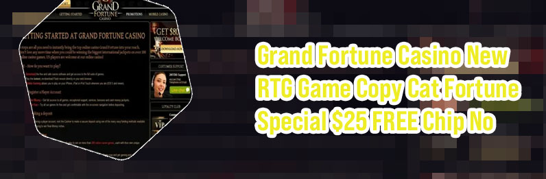 Grand fortune casino no deposit bonus codes march