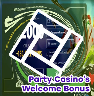 Party casino sign up bonus