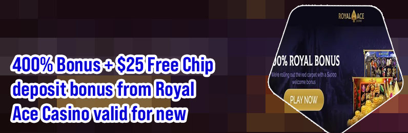 Royal ace casino new player bonus